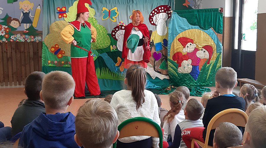 Spektakl "Przygody Krasnala Psikuska"