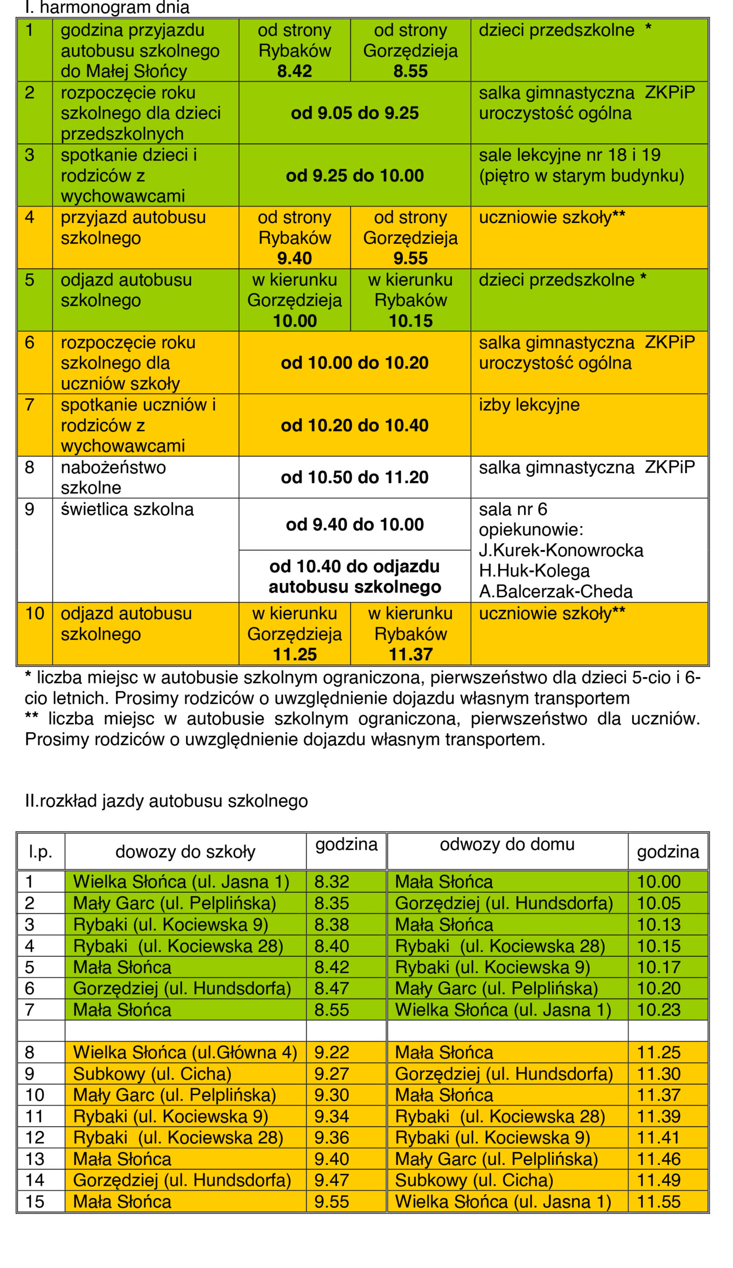 Uroczystość rozpoczęcia roku szkolnego 2022/2023