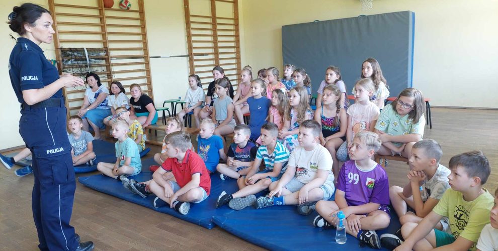 Spotkanie z panią policjantką