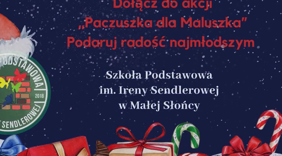 Dołączamy do akcji Paczuszka dla Maluszka